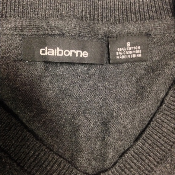 Claborne V-neck Sweater - Picture 2 of 2